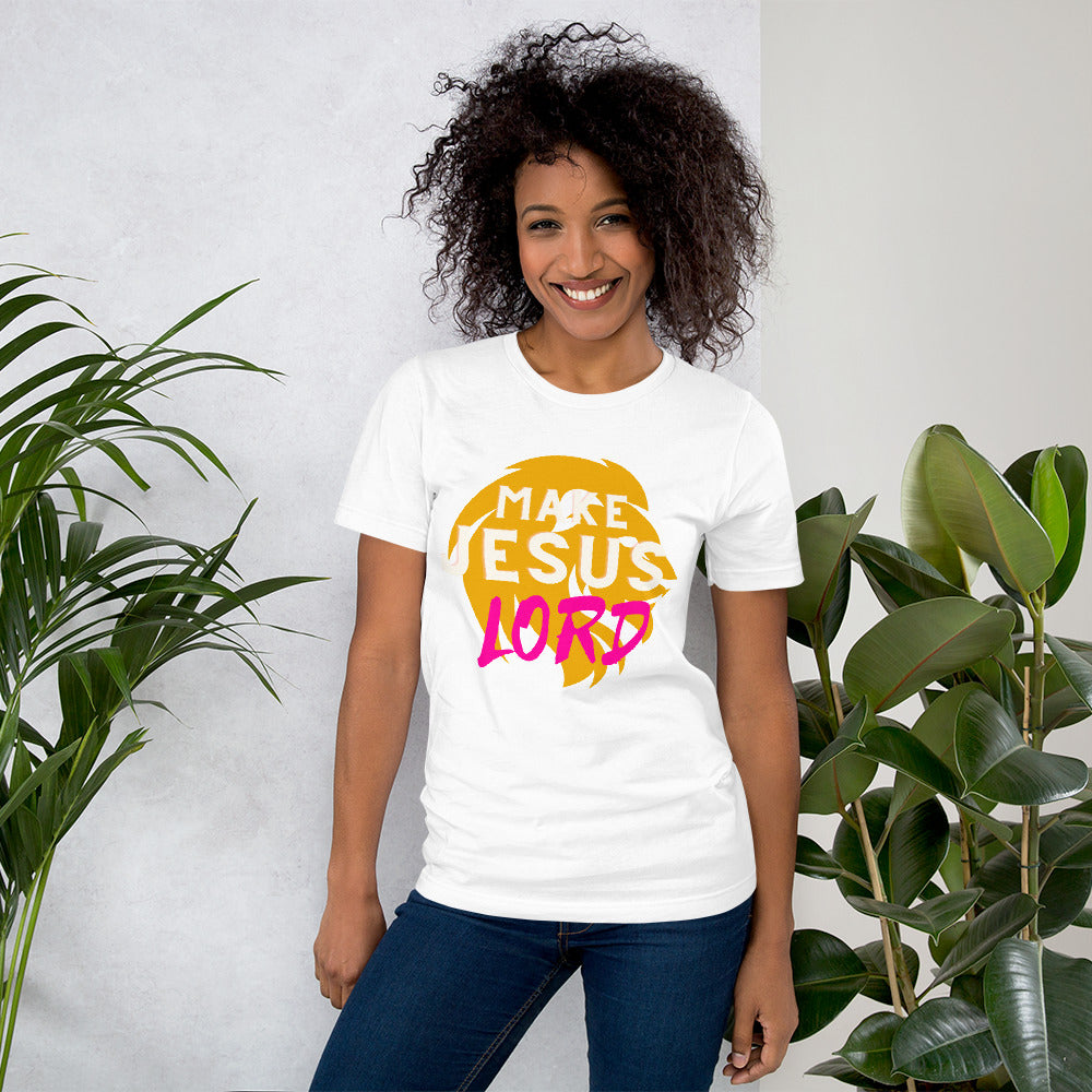 Make Jesus Lord t-shirt, Unisex t-shirt, Romans 10:9 t-shirt, Scripture t-shirt,