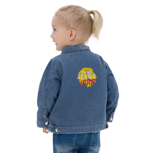 Make Jesus Lord Baby Organic Jacket, Baby Jesus Lover, Scripture baby Jacket, very beautiful baby Jacket, Lion Baby Jacket,