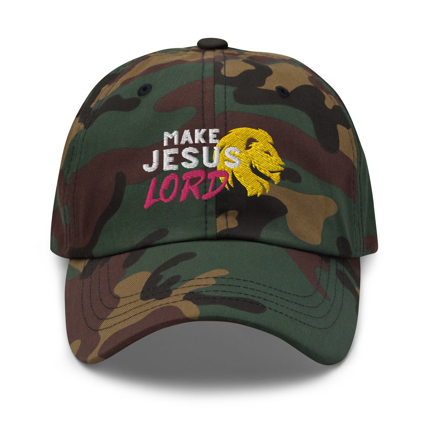 Make Jesus Lord Hat, Dad hat, Cool hat, Scripture hat, Christian girl hat, summer hat, couple hat, gift for him and her