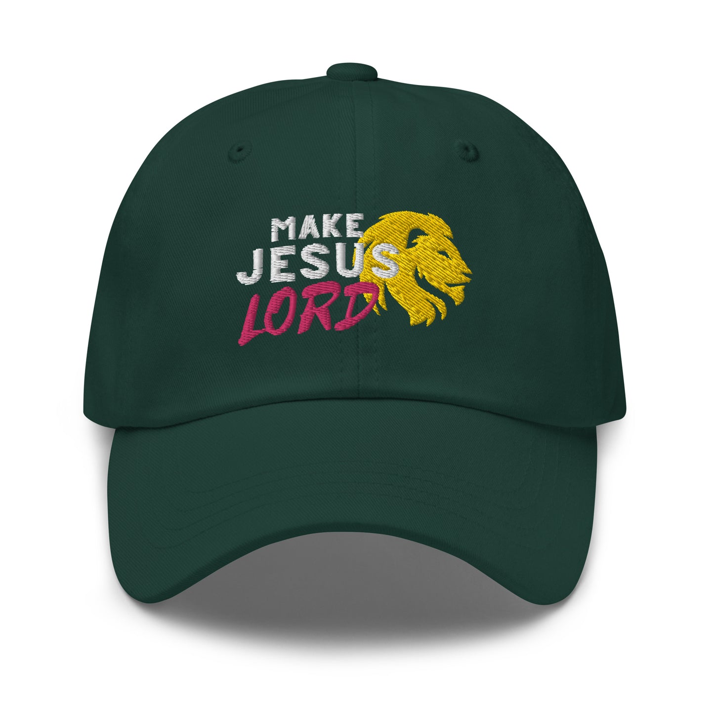 Make Jesus Lord Hat, Dad hat, Cool hat, Scripture hat, Christian girl hat, summer hat, couple hat, gift for him and her