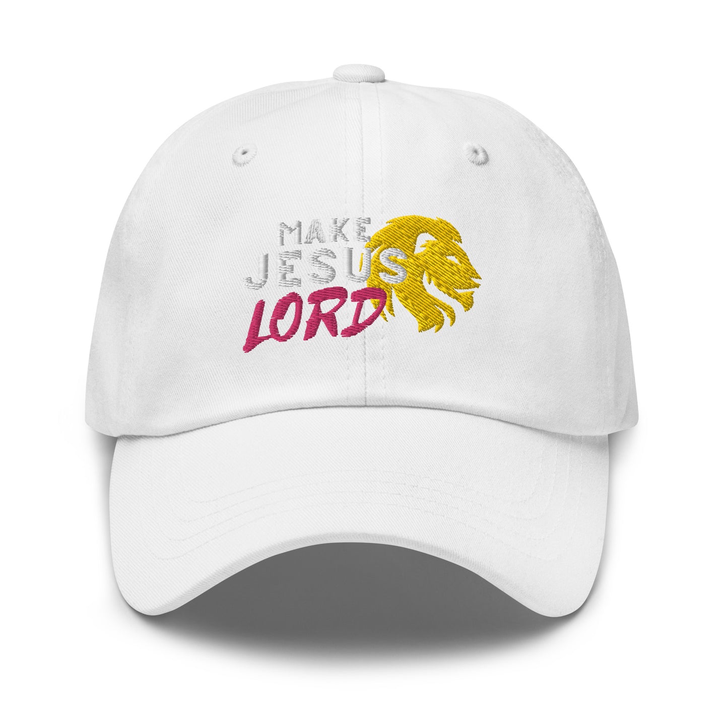 Make Jesus Lord Hat, Dad hat, Cool hat, Scripture hat, Christian girl hat, summer hat, couple hat, gift for him and her