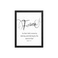 Faith Scripture Framed photo paper poster, Romans 10:17,