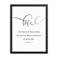 Love Scripture Framed photo paper poster, Love is the Perfection, Colossians 3:14,
