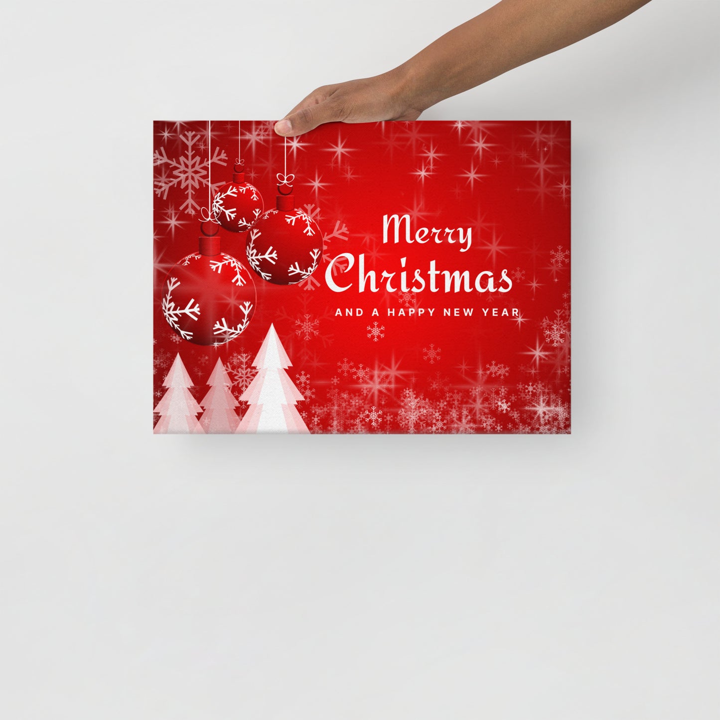 Thin canvas Merry Christmas, Christmas shopping, Happy New Year Thin Canvas