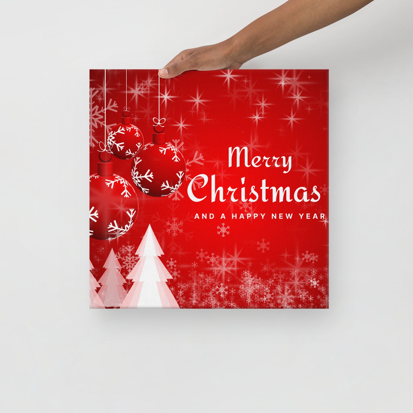 Thin canvas Merry Christmas, Christmas shopping, Happy New Year Thin Canvas