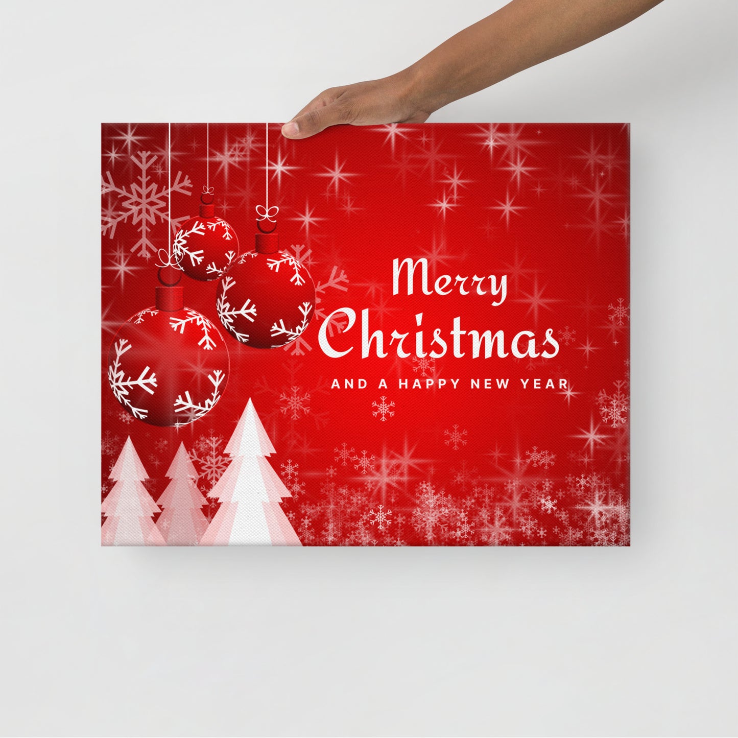 Thin canvas Merry Christmas, Christmas shopping, Happy New Year Thin Canvas