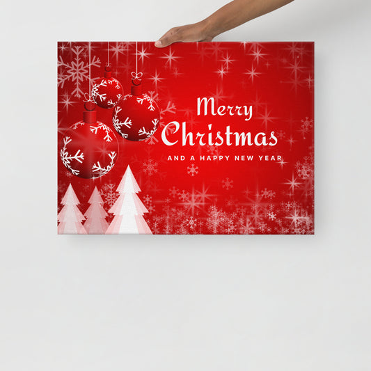 Thin canvas Merry Christmas, Christmas shopping, Happy New Year Thin Canvas