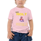 Holy and Single Toddler Tee, Toddler Short Sleeve Tee, Child of God Tee, Scripture Toddler Tee, Cute Toddler Tee,