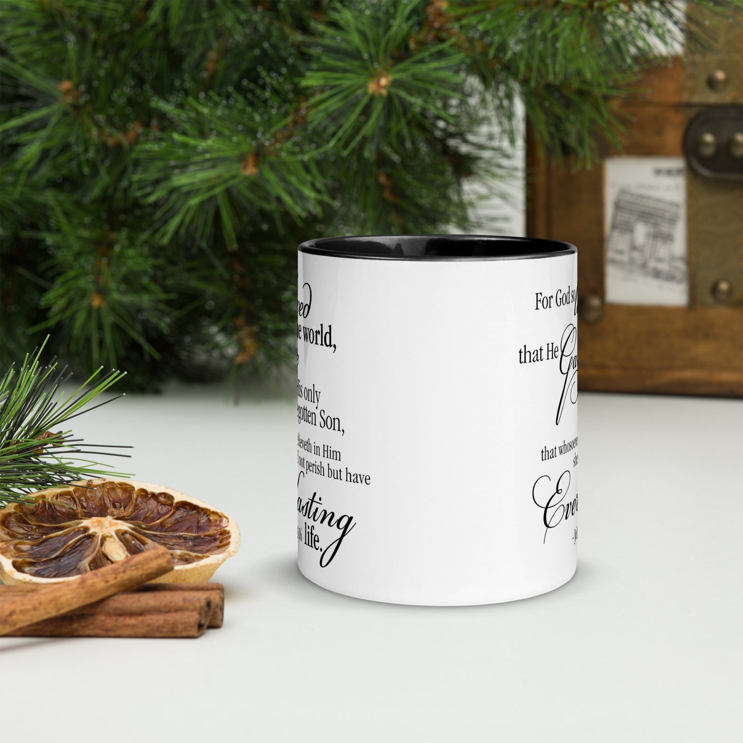 John 3:16 Mug, Scripture Mug, Beautiful Mug, Christian Mug
