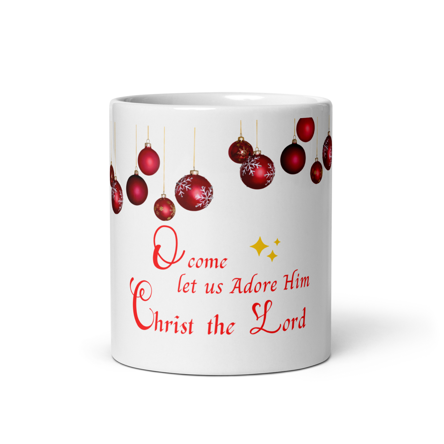 Christmas White Classy mug, Coffee lover, beautiful tea mug