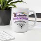 Forgiveness Wednesday white Scripture mug